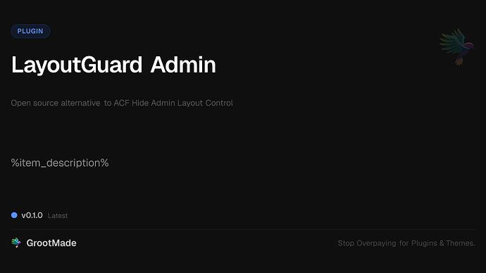 LayoutGuard Admin