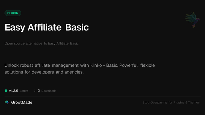 Easy Affiliate Basic