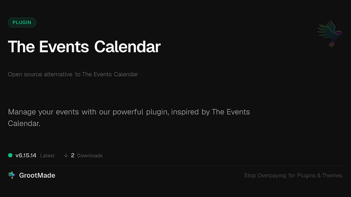The Events Calendar