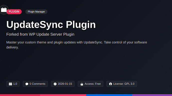 WP Update Server Plugin