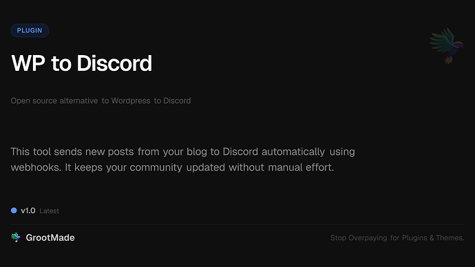 WP to Discord