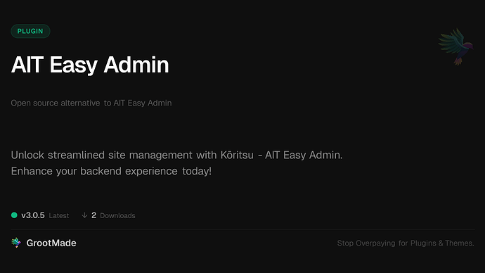 AIT Easy Admin