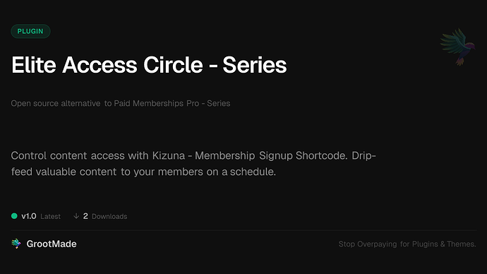 Elite Access Circle - Series