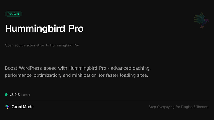 Hummingbird Pro