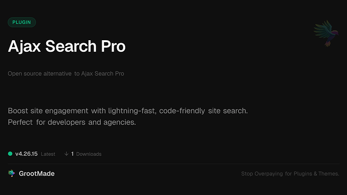 Ajax Search Pro