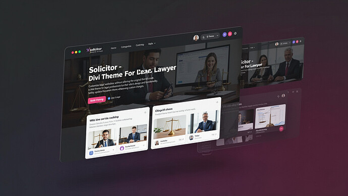 Solicitor - Divi Theme For Lawyer