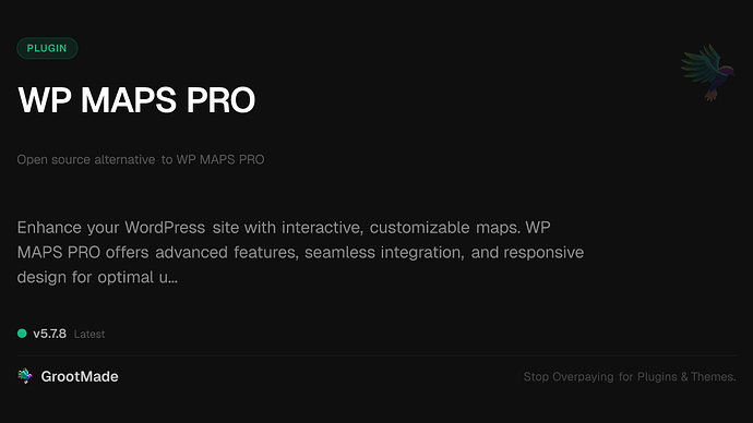 WP MAPS PRO