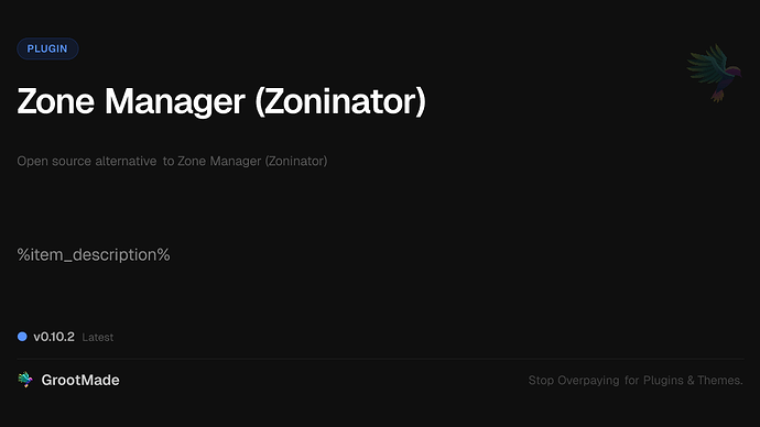 Zone Manager (Zoninator)