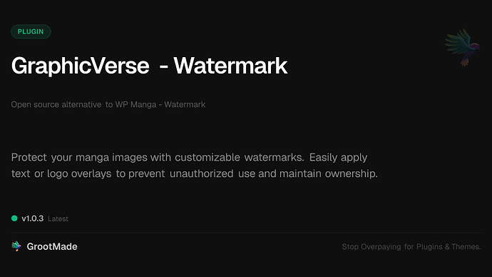 GraphicVerse - Watermark