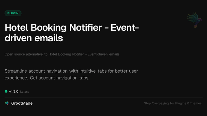 Hotel Booking Notifier - Event-driven emails