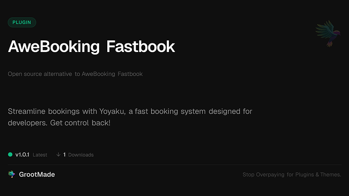 AweBooking Fastbook