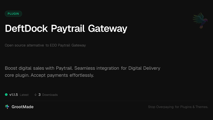 DeftDock Paytrail Gateway