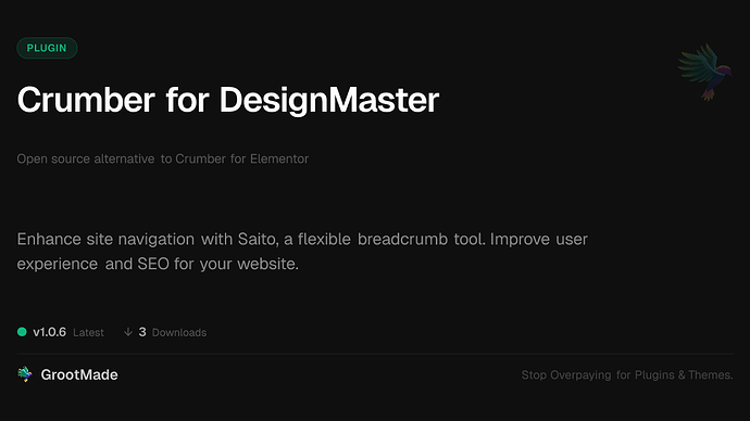 Crumber for DesignMaster