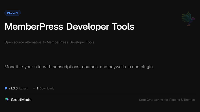 MemberPress Developer Tools