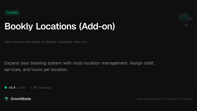 Bookly Locations (Add-on)