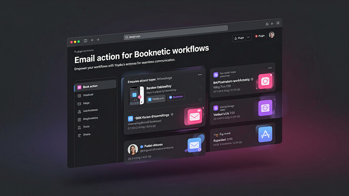 Email action for Booknetic workflows