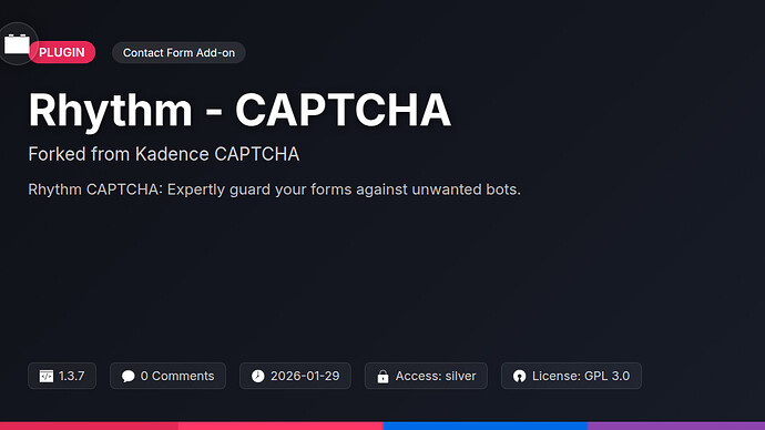 Kadence CAPTCHA