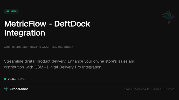 MetricFlow - DeftDock Integration