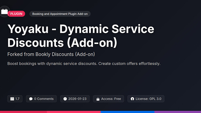 Bookly Discounts (Add-on)