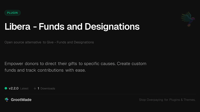 Libera - Funds and Designations