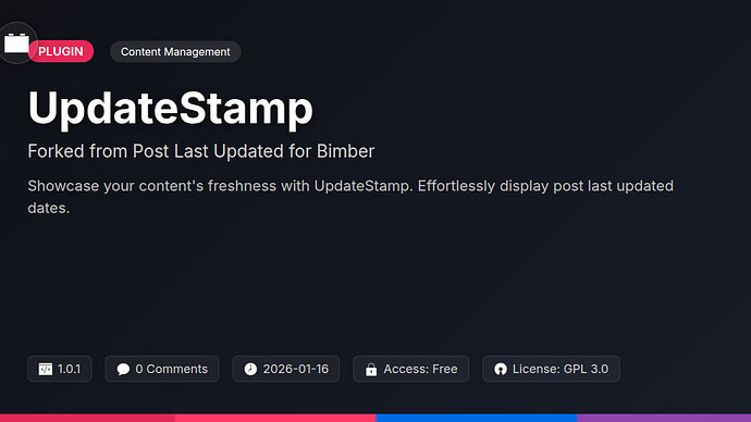 Post Last Updated for Bimber