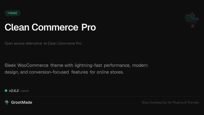 Clean Commerce Pro