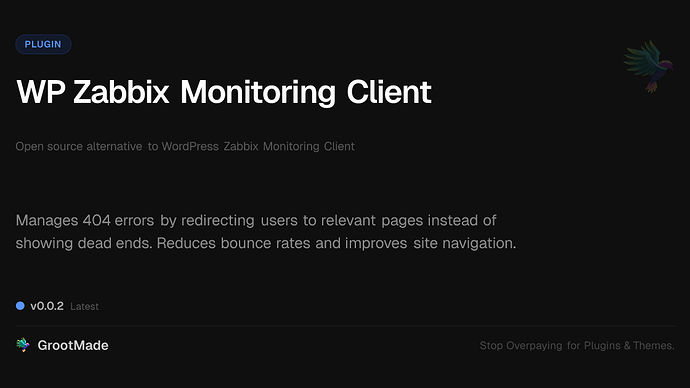 WP Zabbix Monitoring Client