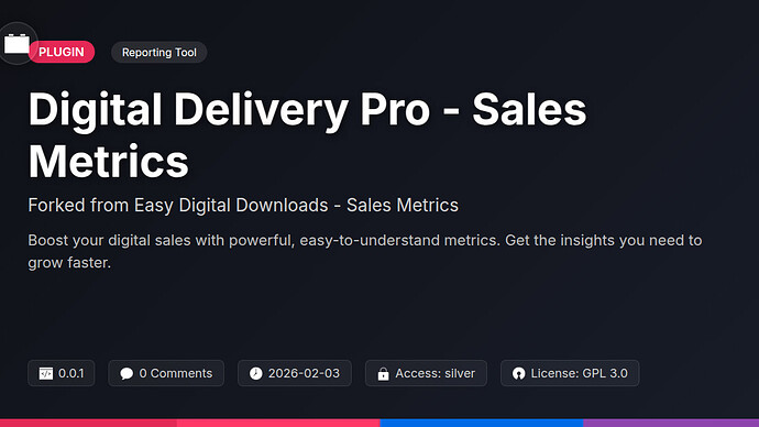 Awesome Downloads - Sales Metrics