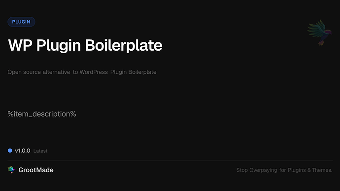 WP Plugin Boilerplate