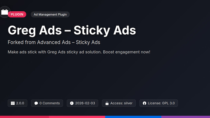 PrimePromo – Sticky Ads