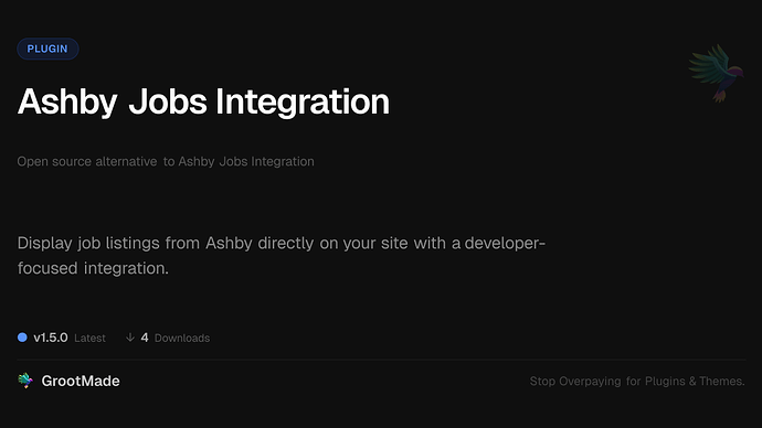 Ashby Jobs Integration