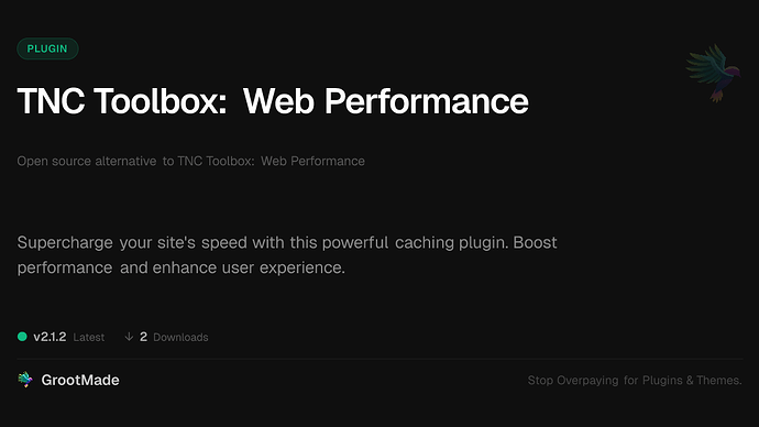 TNC Toolbox: Web Performance