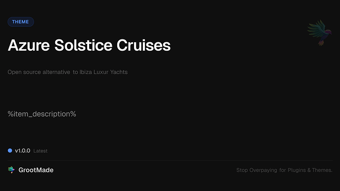 Azure Solstice Cruises