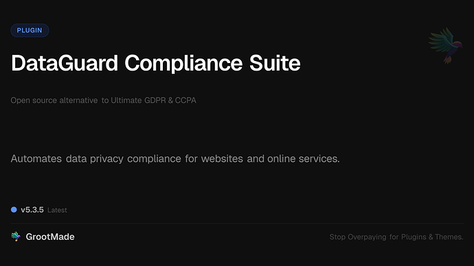 DataGuard Compliance Suite