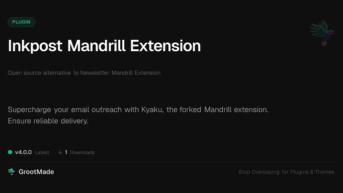 Inkpost Mandrill Extension