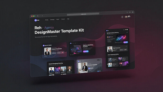 Reh - Agency DesignMaster Template Kit