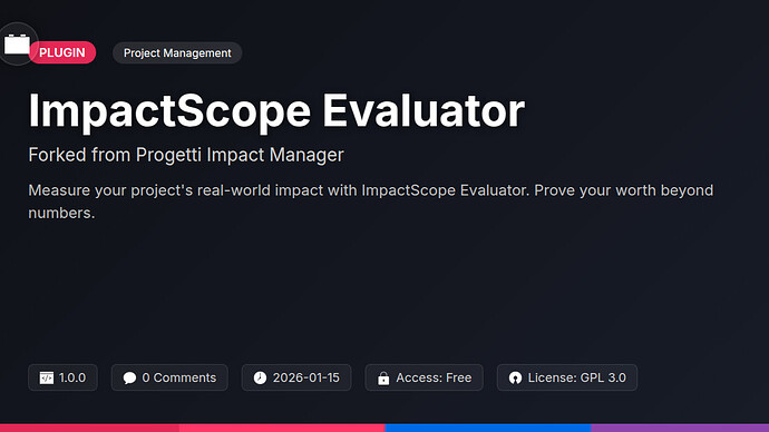 Progetti Impact Manager
