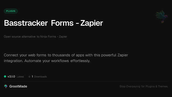 Basstracker Forms - Zapier