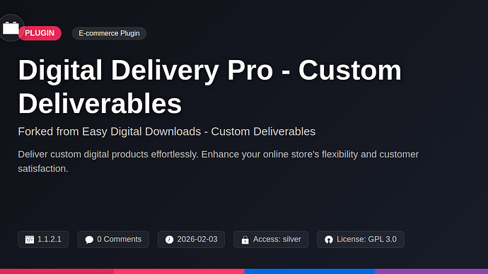 Awesome Downloads - Custom Deliverables