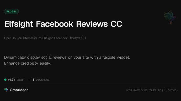 Elfsight Facebook Reviews CC