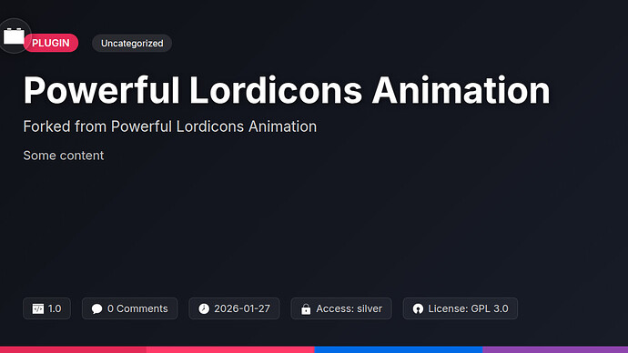 Powerful Lordicons Animation