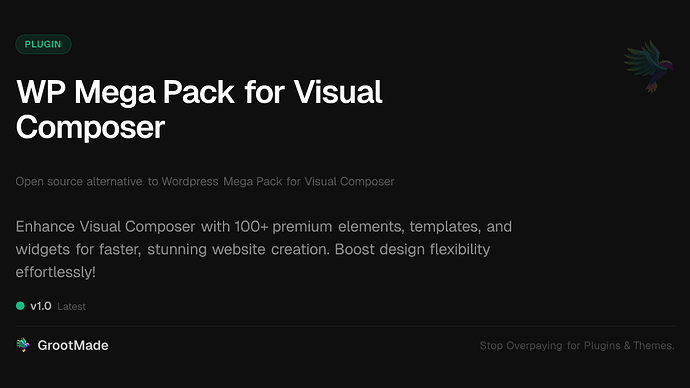 WP Mega Pack for Visual Composer