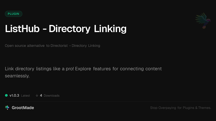 ListHub - Directory Linking