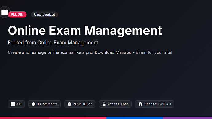 Online Exam Management