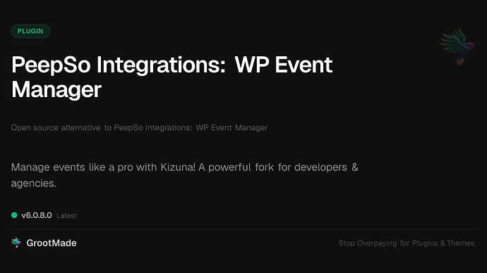 PeepSo Integrations: SpectraFlow