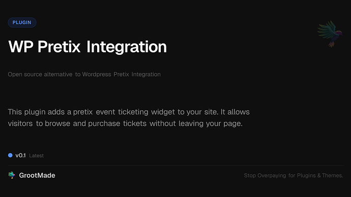 WP Pretix Integration