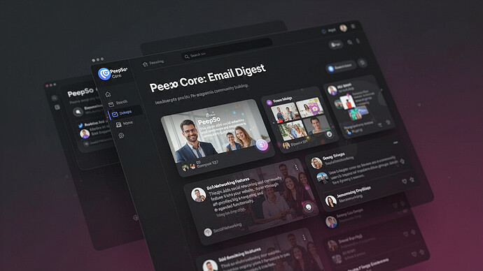 PeepSo Core: Email Digest