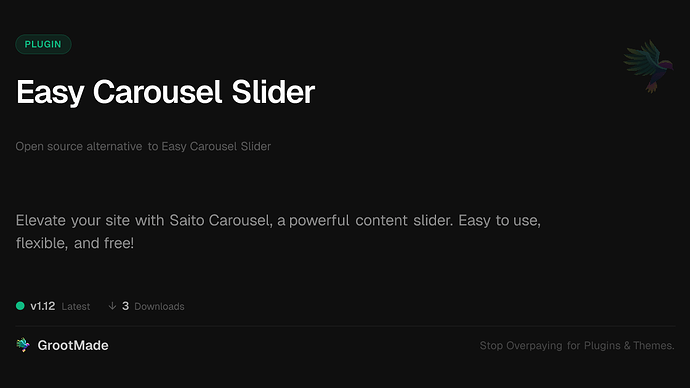 Easy Carousel Slider