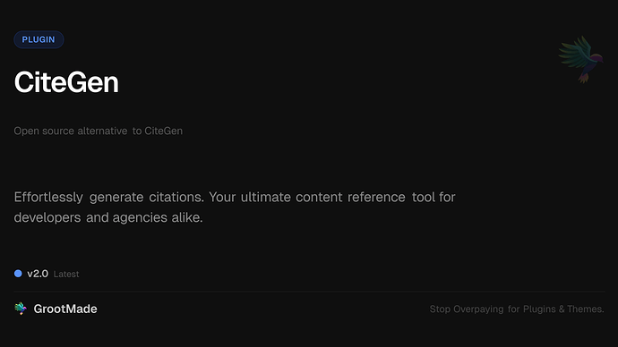 CiteGen