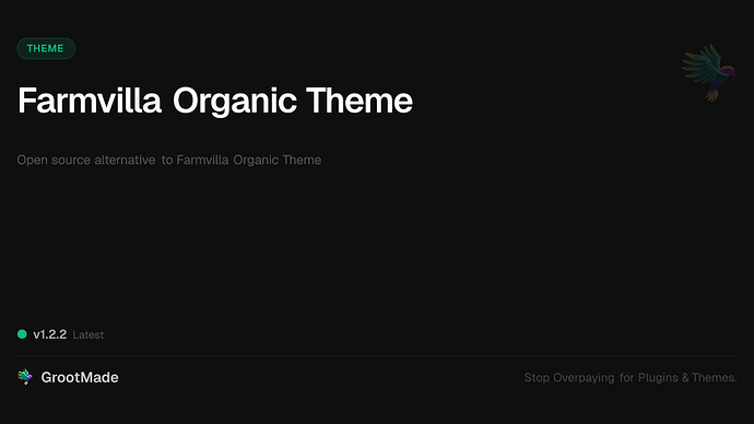 Farmvilla Organic Theme